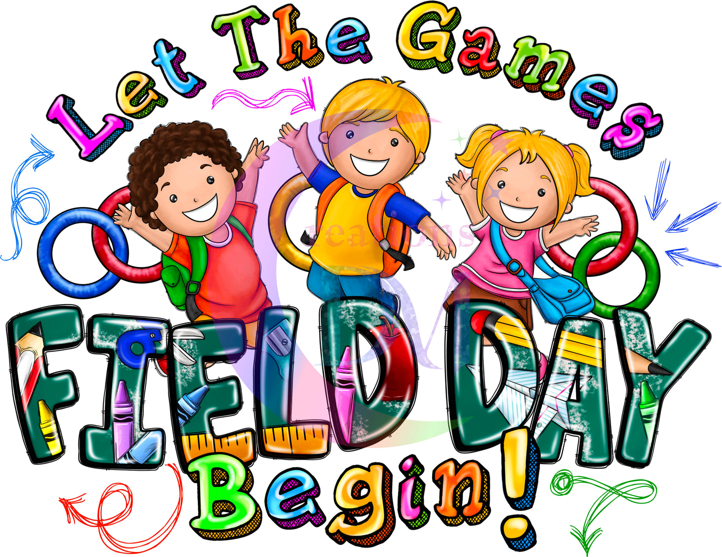 field day dtf - in my field day kids