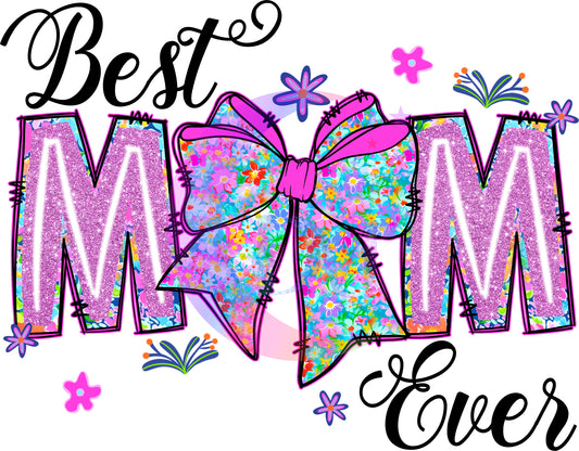 Mother's Day - Best MOM Ever purple