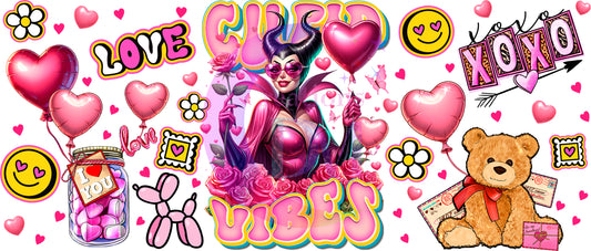 UV DTF - cupid vibes - maleficent