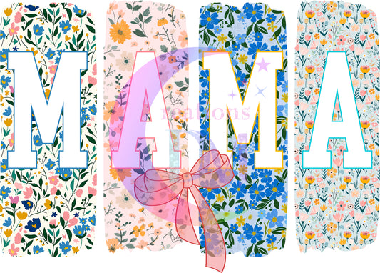Mother's Day - MAMA floral squared