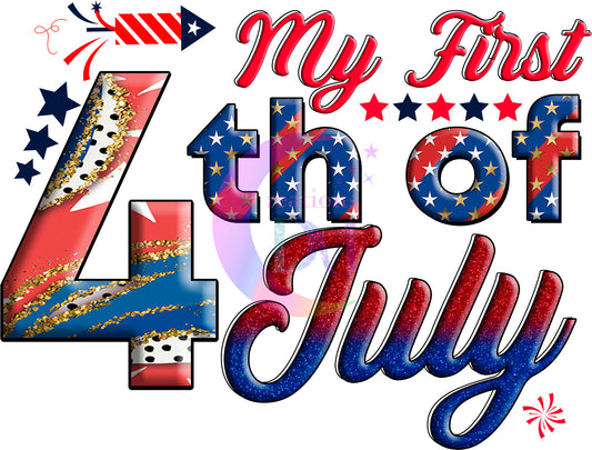 Fourth of July - my first 4th