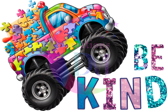 Autism - BE KIND TRUCK
