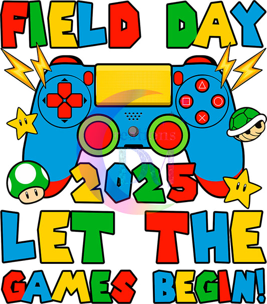 field day dtf - FIELD DAY MARIO