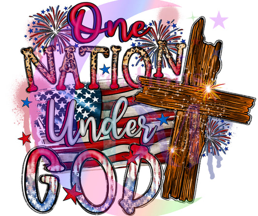 Fourth of July - one nation under god