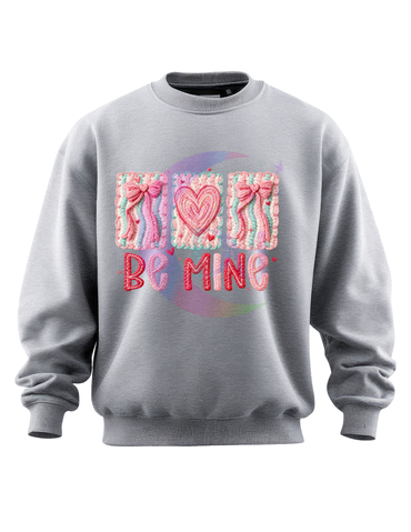 Valentines DTF-CROCHET BE MINE CARDS