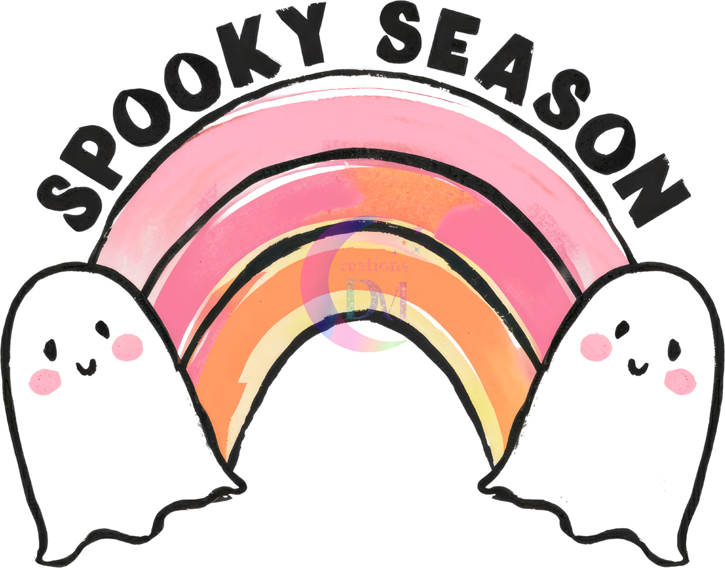 halloween DTF - Ghost - spooky season