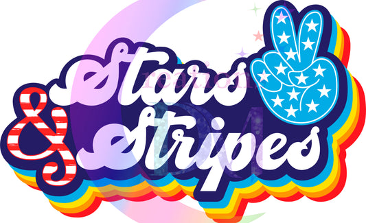 Fourth of July - stars and stripes