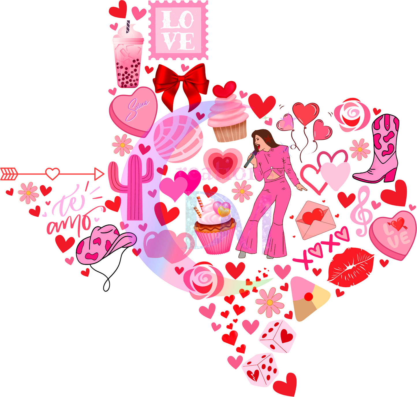Artist - SELENA QUINTANILLA - Selena pink texas