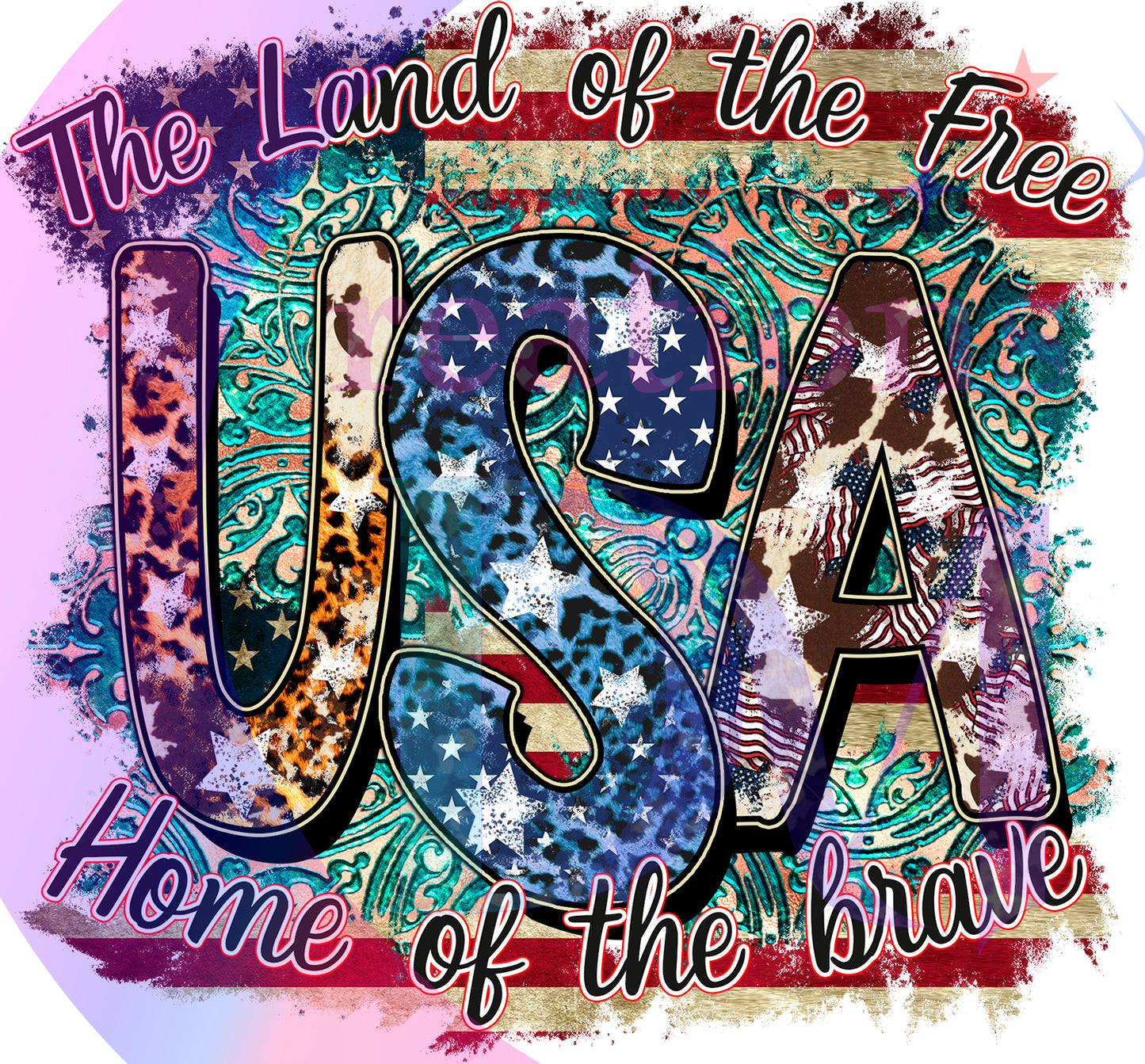 Fourth of July - the land of the free usa
