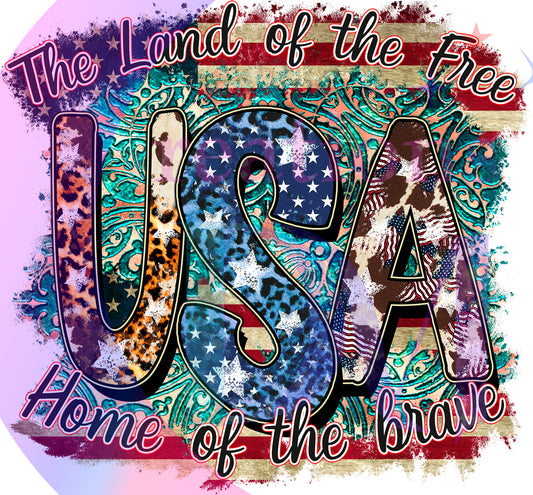 Fourth of July - the land of the free usa