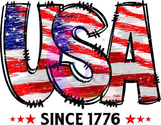 Fourth of July DTF - USA SINCE 1776