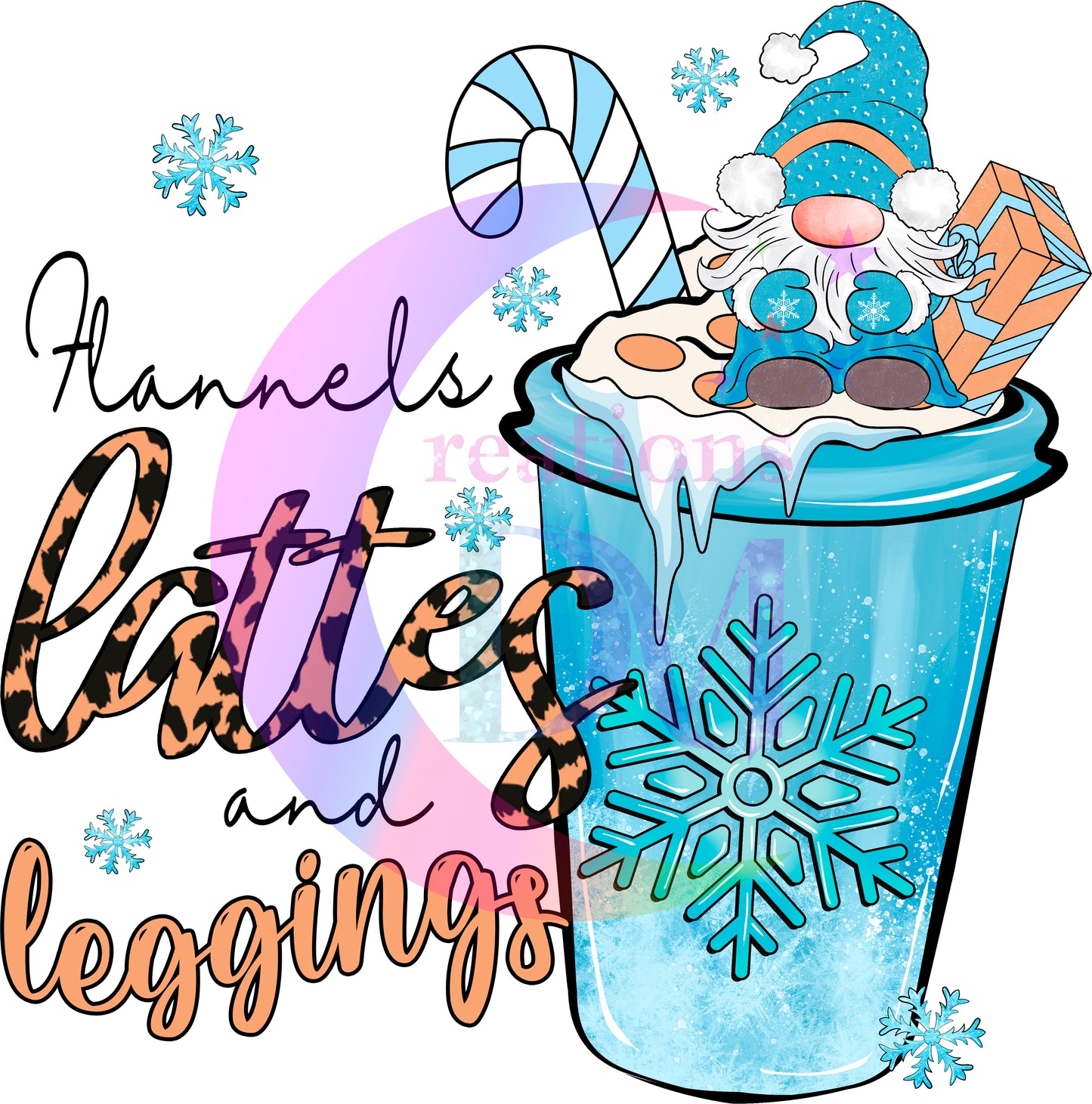 Christmas DTF - winter , lates and leggings
