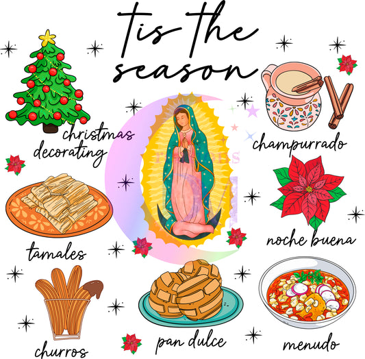 Christmas DTF -tis the season virgen