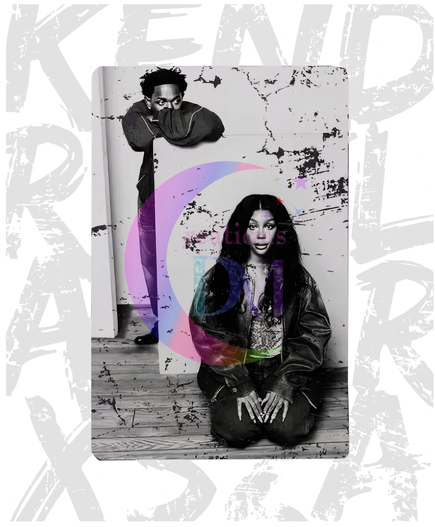 Artist - KENDRICK LAMAR - kendrick and SZA grey