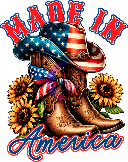 Fourth of July - made in America boots