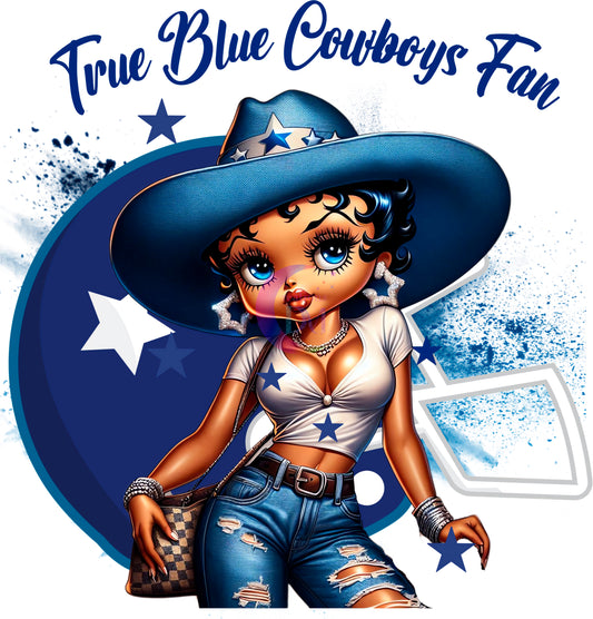 Dallas Cowboys - true blue cowboy fan