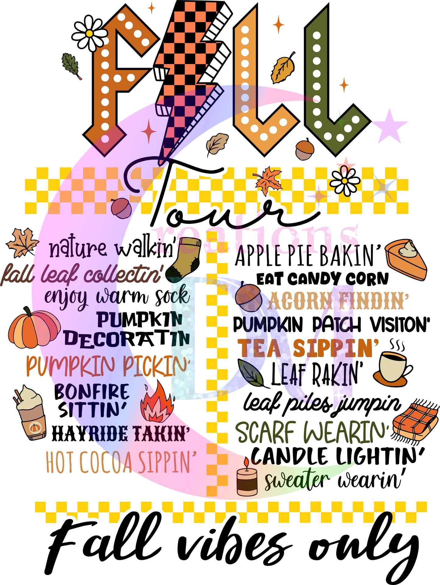 Fall DTF - fall tour