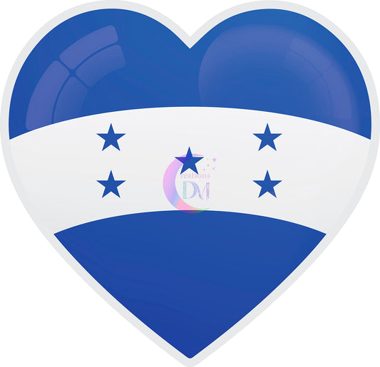Independence Day - Honduras -heart