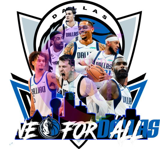 Dallas mavericks DTF - dallas one for all players