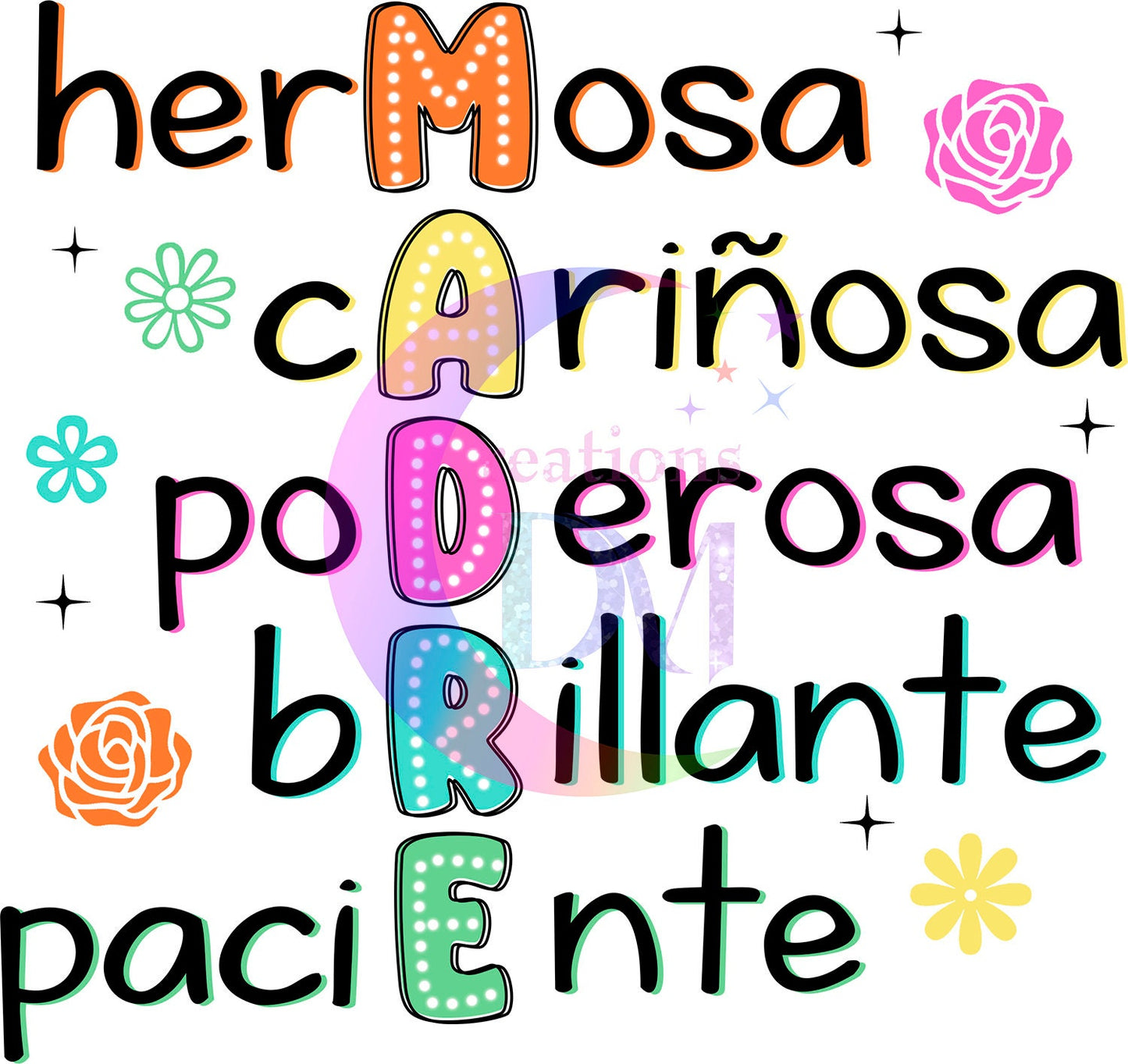mothers day DTF - madre letter definition