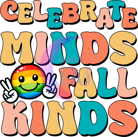 autism DTF - celebrate minds