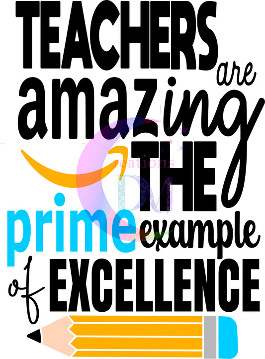 Teacher DTF - teacher ' prime ' design DTF