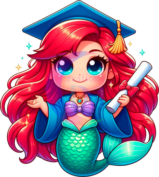 Graduation cartoon - ARIEL DTF 01