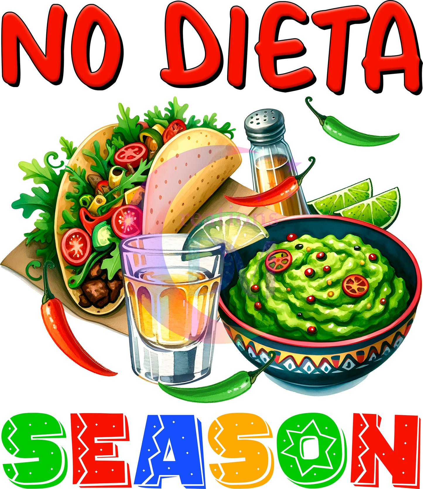 cinco de mayo DTF - no dieta season food