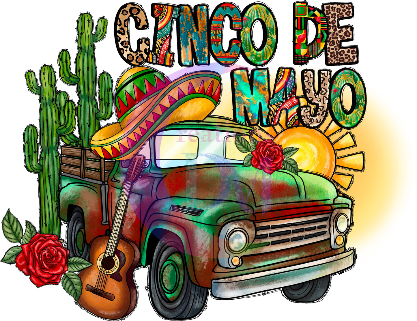 cinco de mayo DTF - cinco de mayo truck 03