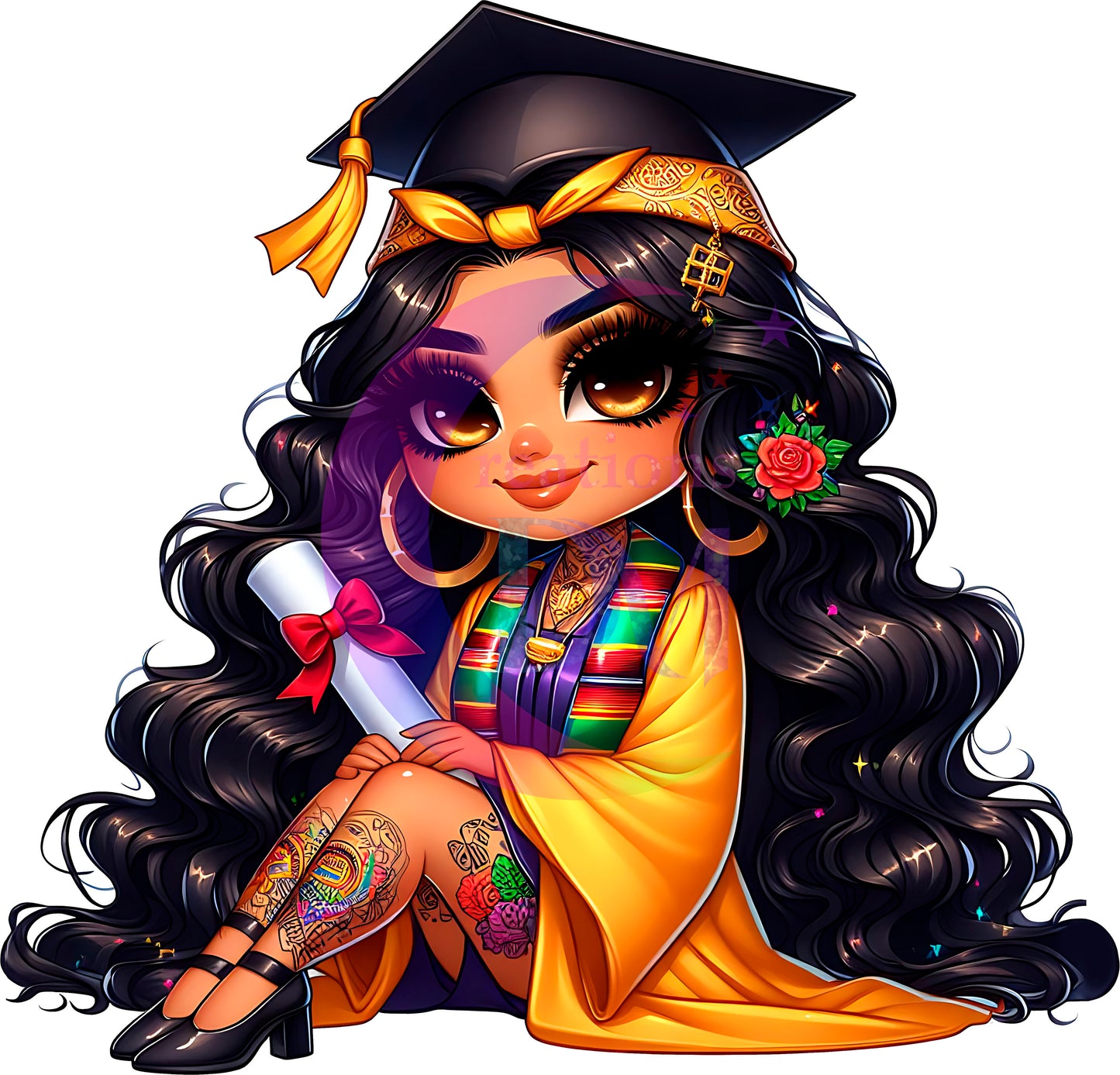 Graduation DTF - La graduada/ golden