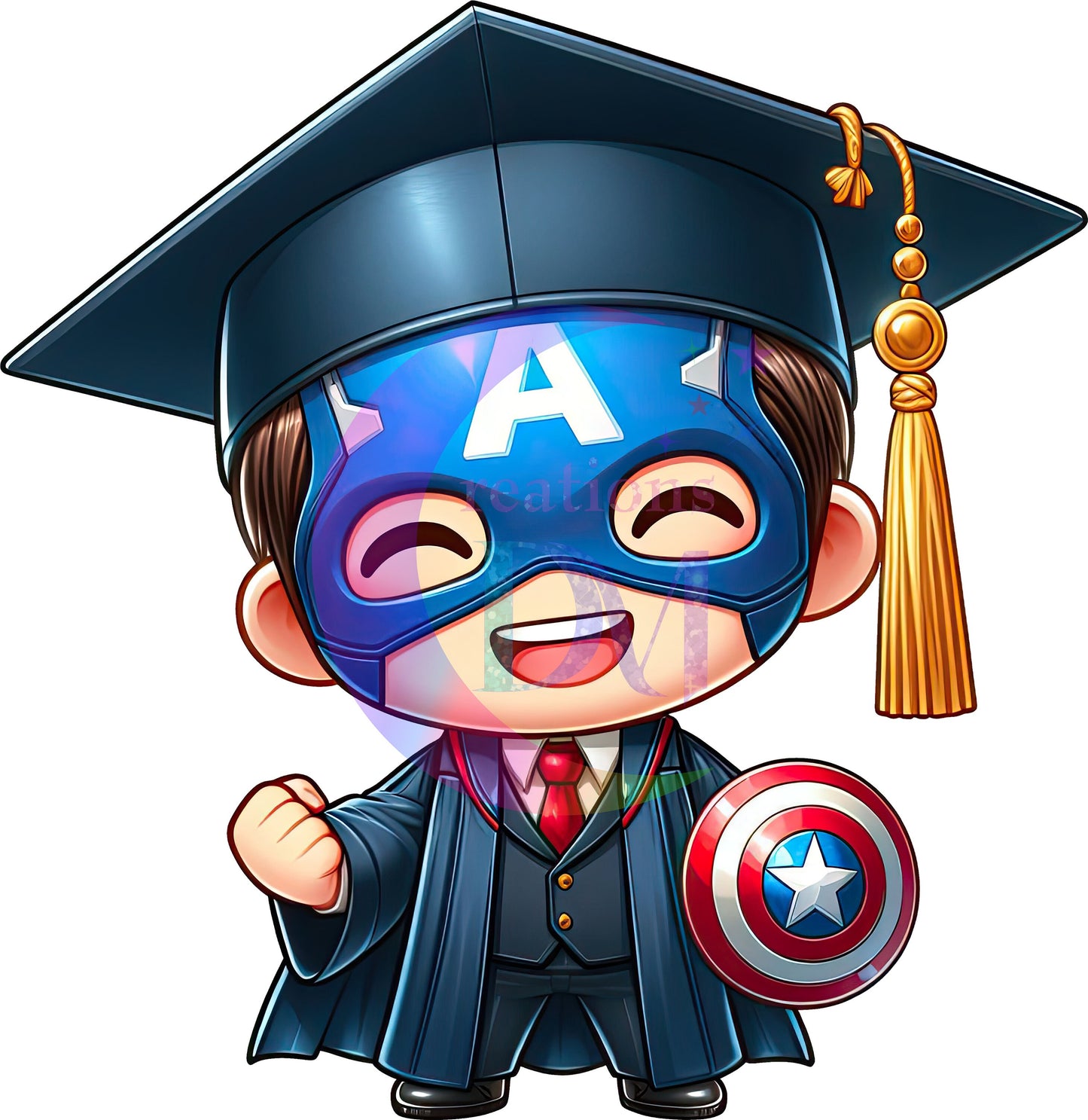 Graduation DTF - El Graduado/capitan america