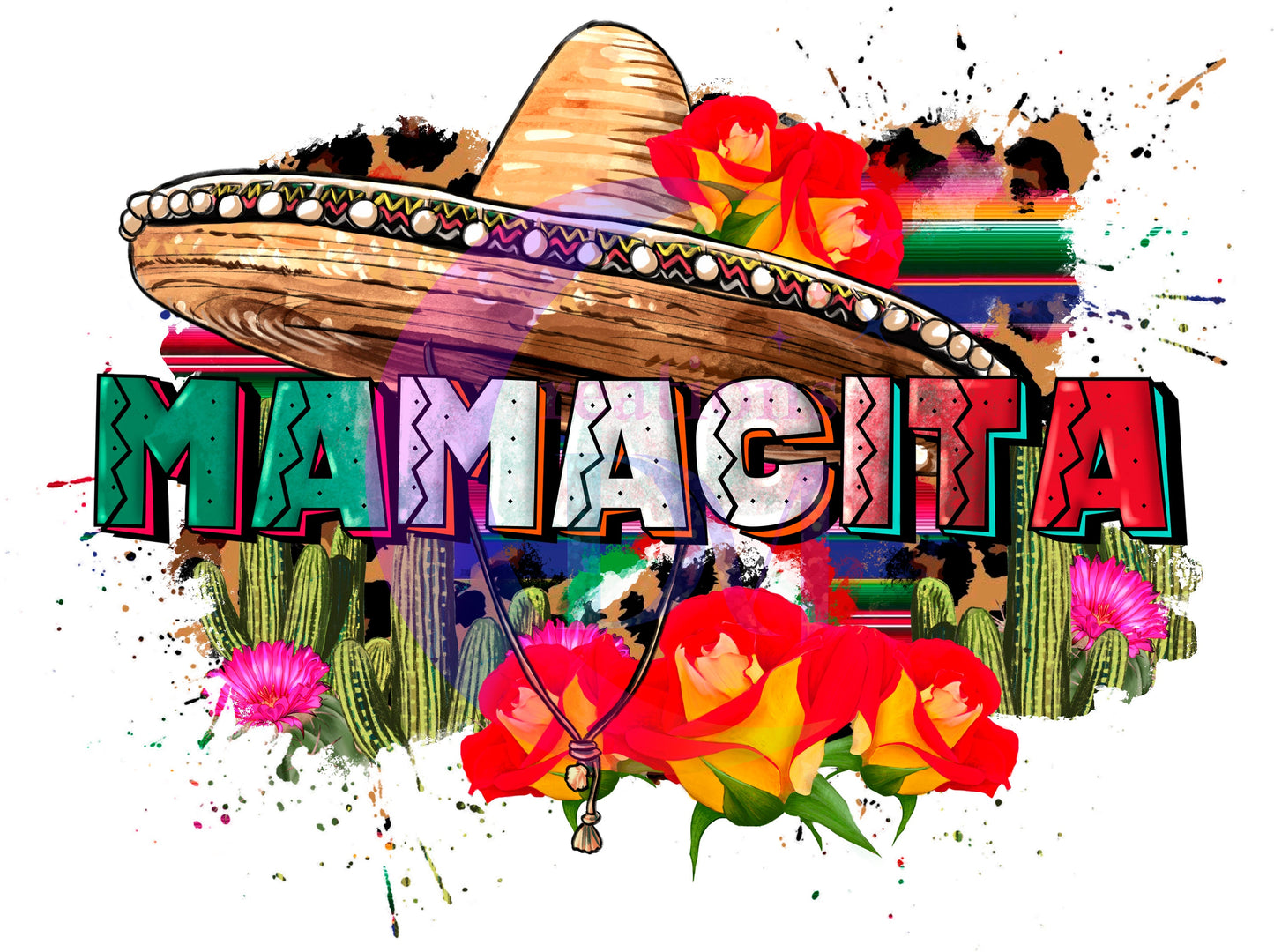 cinco de mayo DTF - mamacita cinco de mayo sombrero