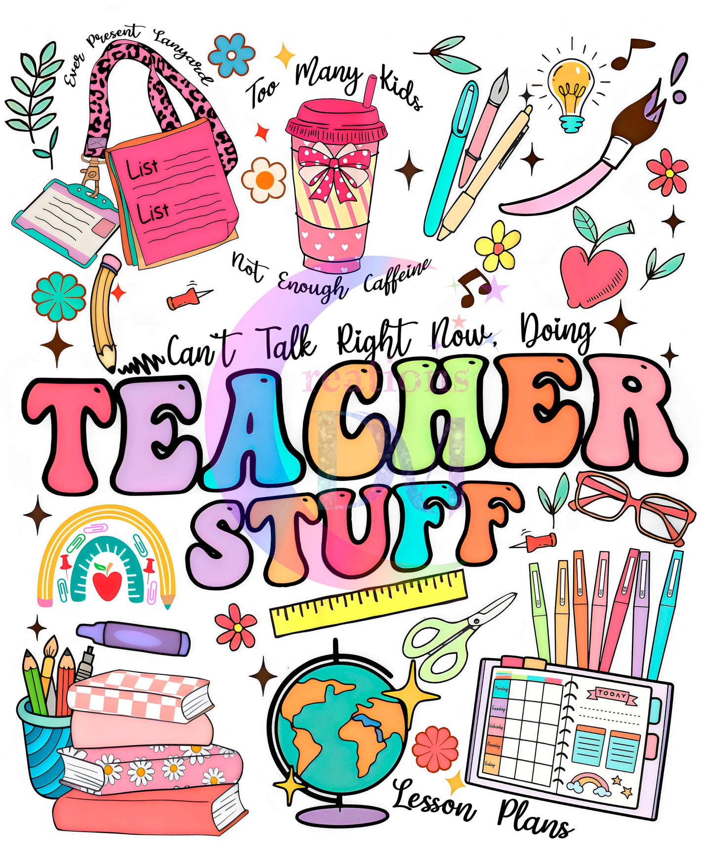 Teacher DTF - teacher stuff