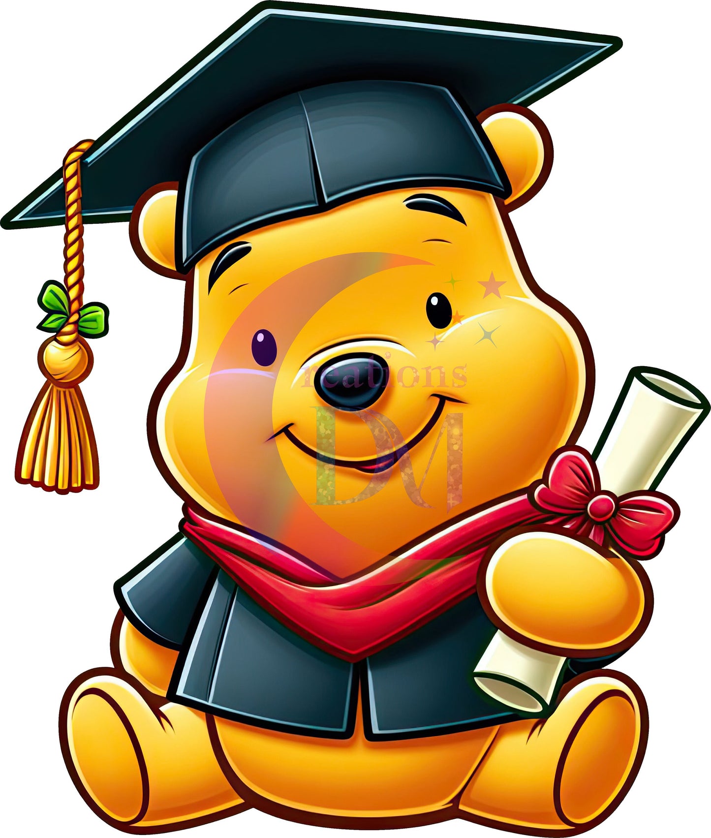 Graduation DTF - El Graduado/Winnie the Pooh