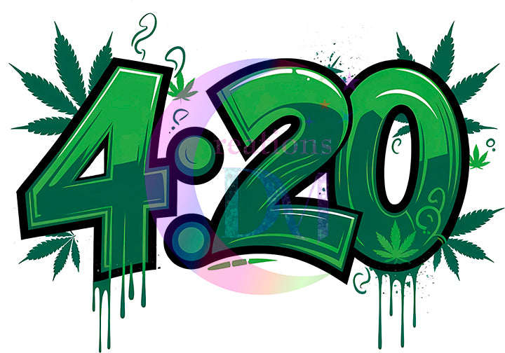 WEED -4:20 GREEN