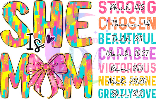 Mother's Day - she is mom inspirational