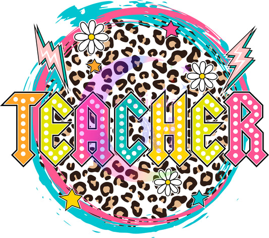 Teacher - TEACHER RETRO circle