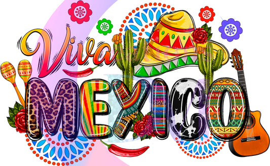 Independence Day -Mexico viva mexico sombrero