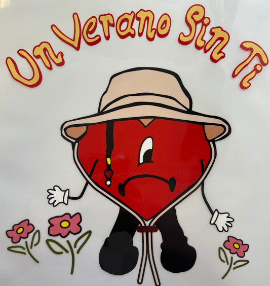 bad bunny un verano sin ti DTF / Un Verano Sin Ti / Bad Bunny / DTF / Transfer / Custom /