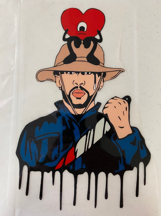 bad bunny DTF / bad bunny / halloween / DTF / Design/ bad/bunny/