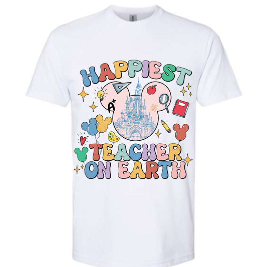 Happiest Teacher on Earth - Disney - Magic - Dtf