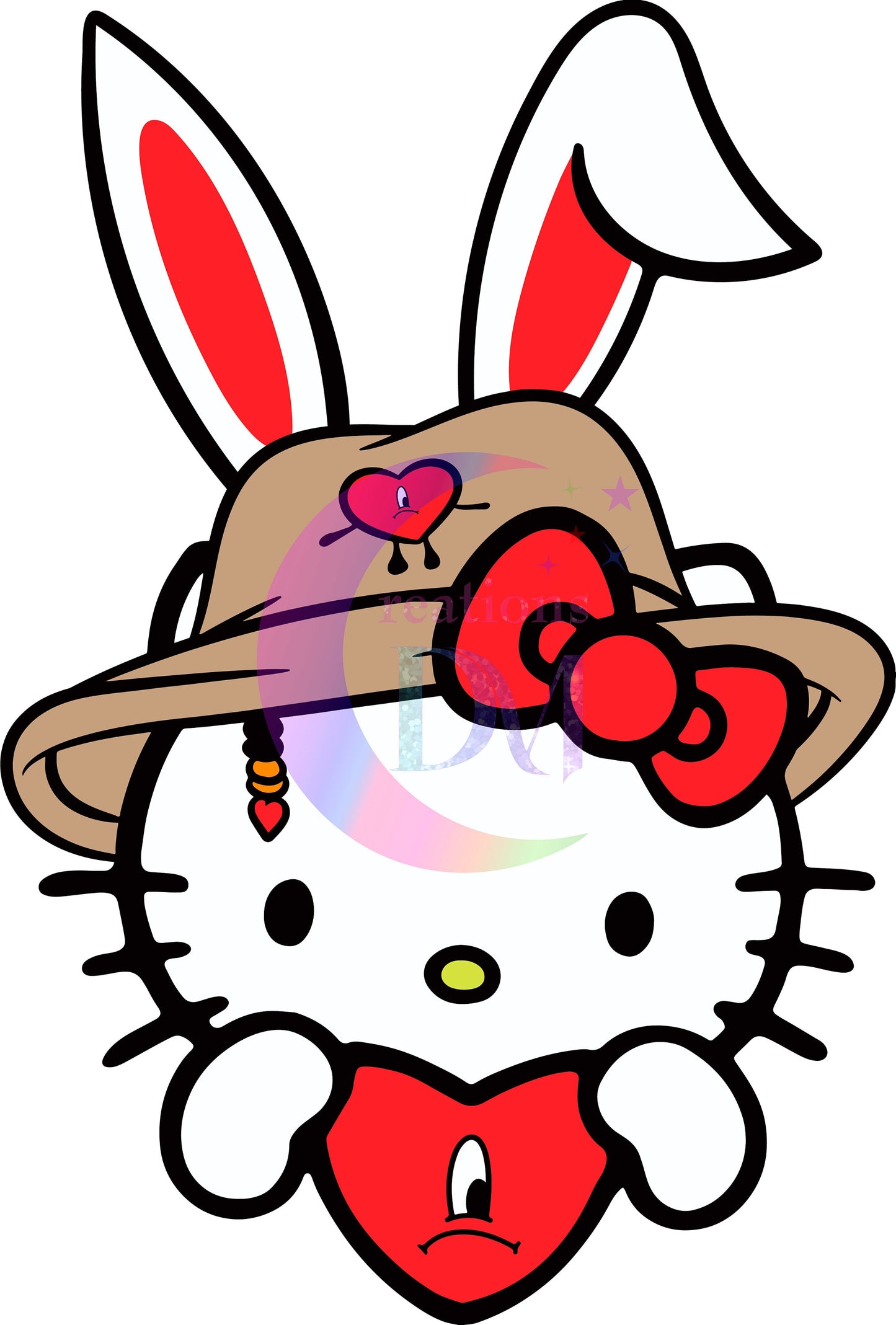 hello kitty valentines DTF 17