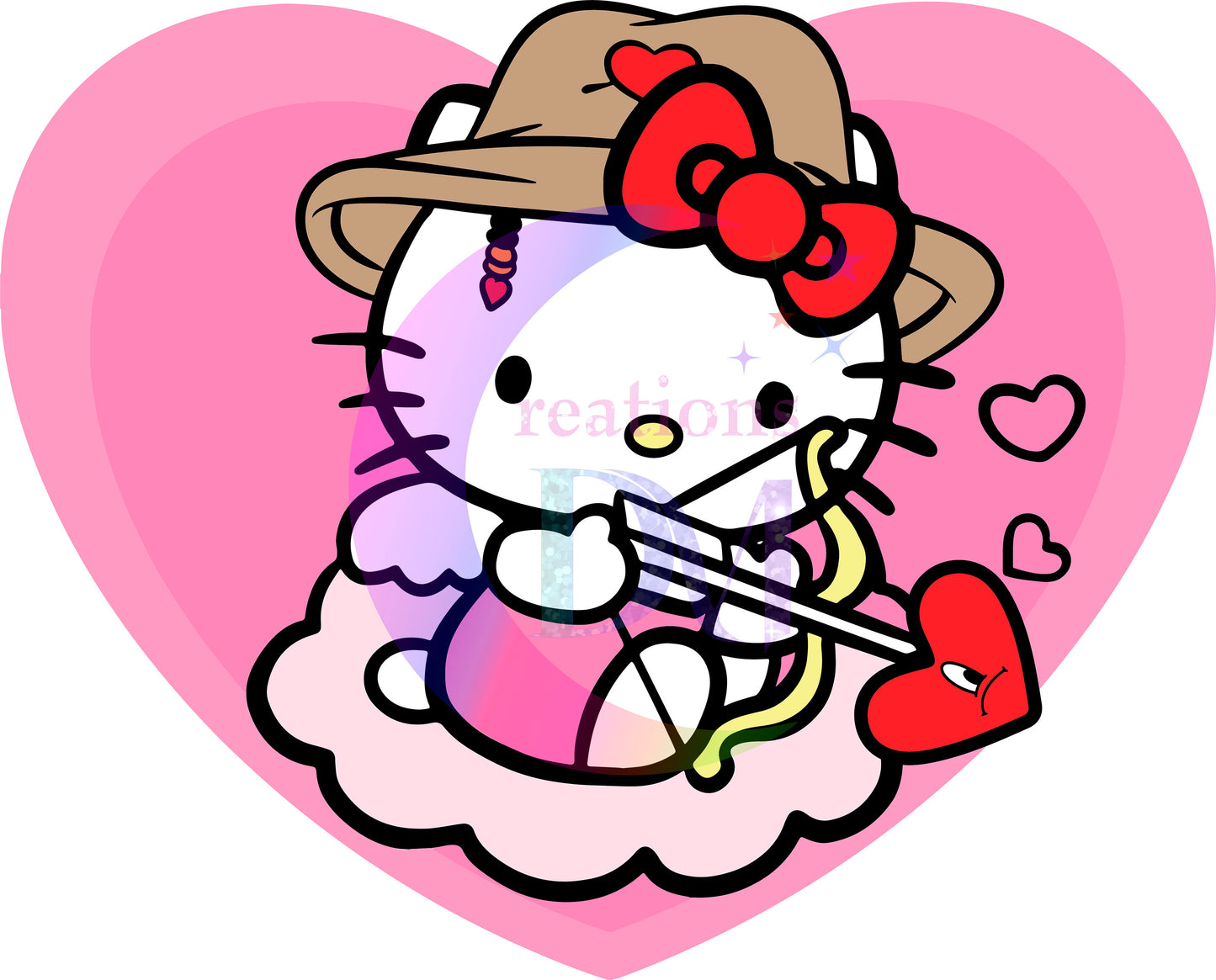 hello kitty valentines DTF 13
