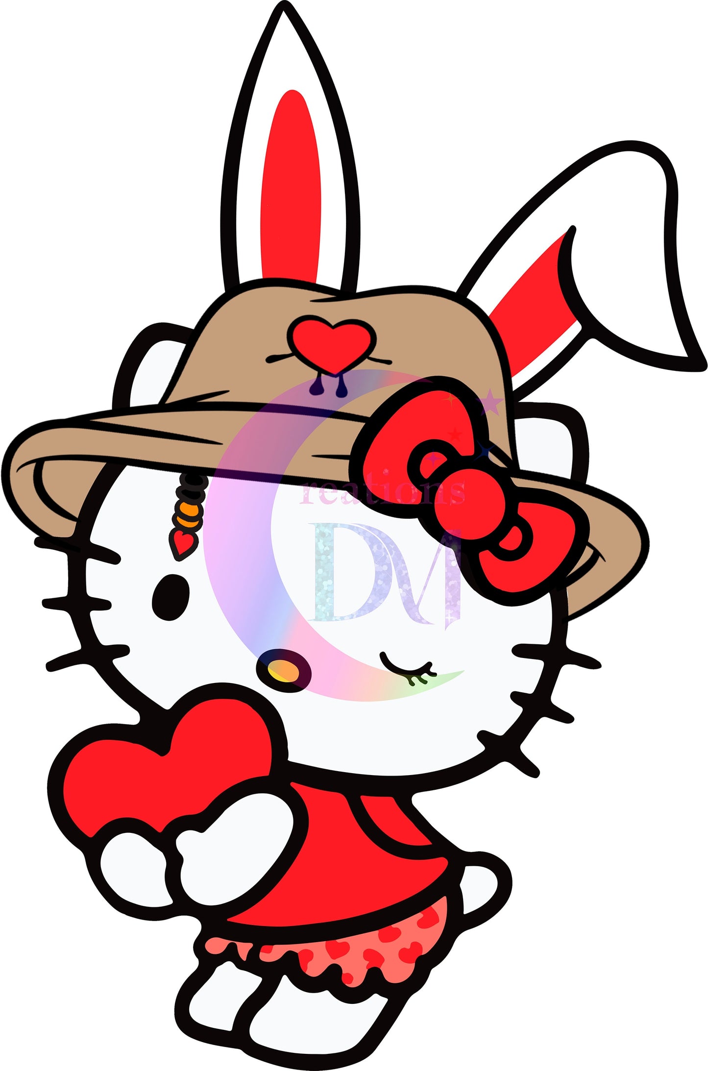 hello kitty valentines DTF 5
