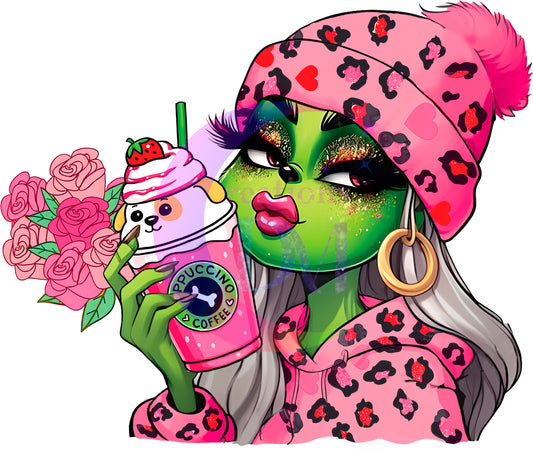 grinch valentines DTF 5