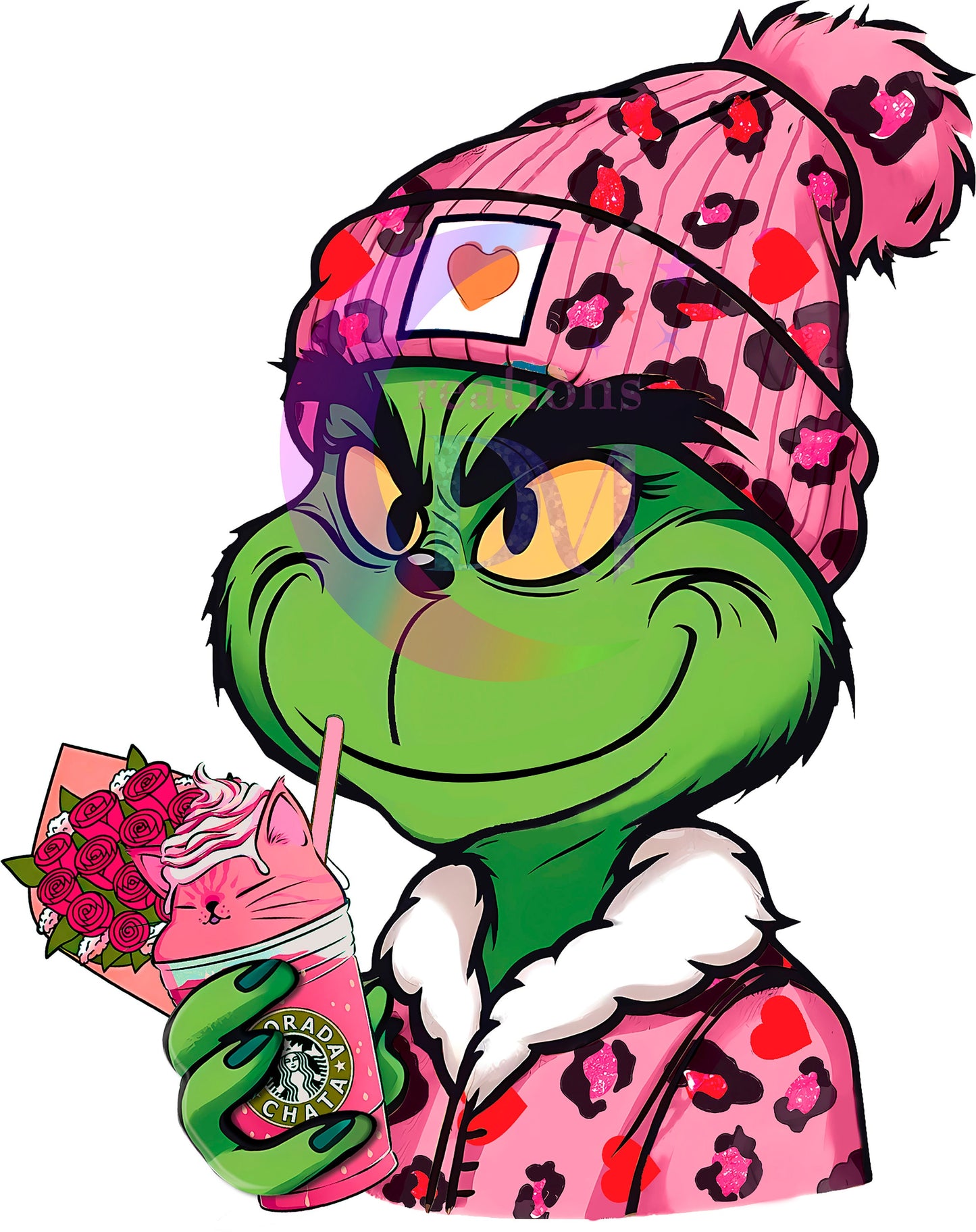 grinch valentines DTF 12
