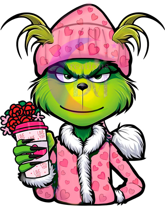 grinch valentines DTF 13