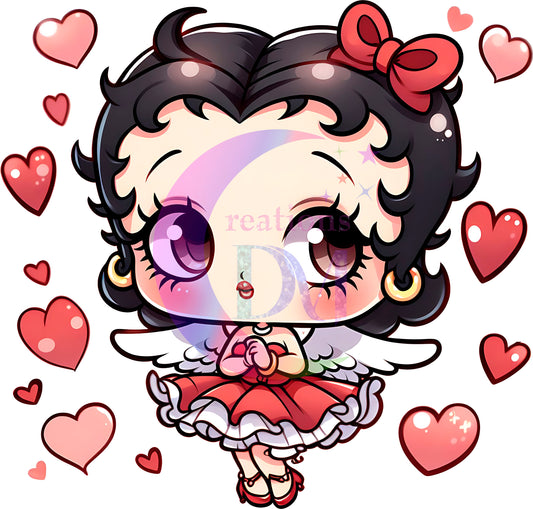 Betty Boop Baby dtf 5