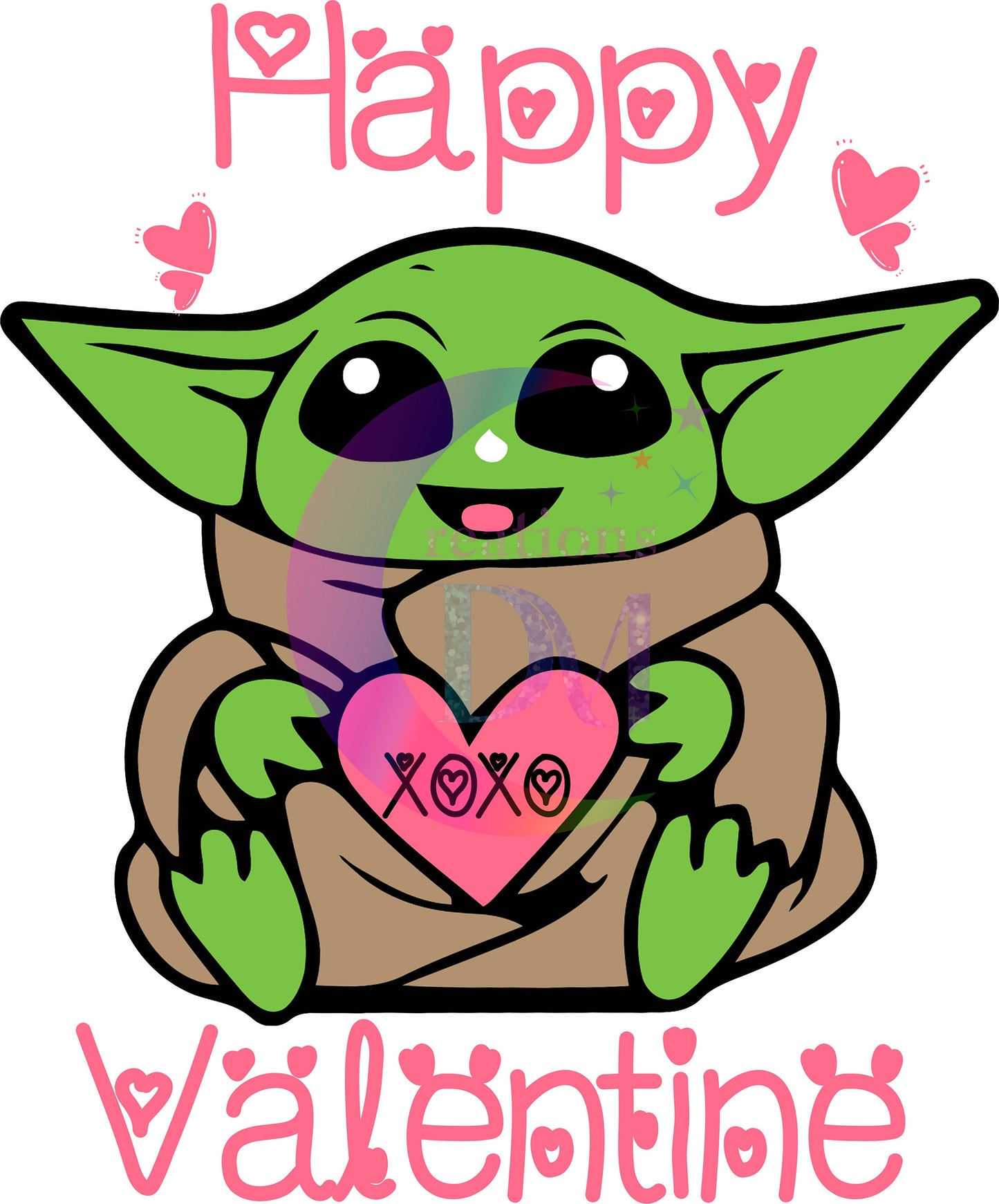 valentines disney DTF 17