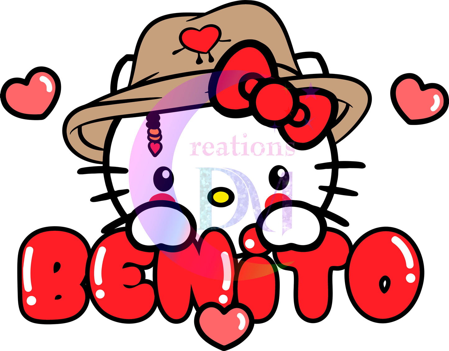 hello kitty valentines DTF 19